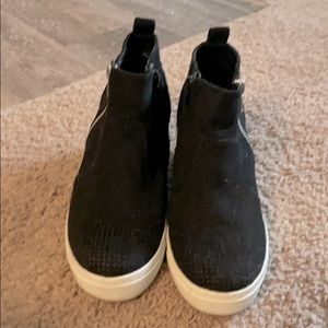 Wedge high tops! Size 6.5. Worn once!